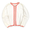 50's~ ALL COTTON ZIP UP SWEAT CARDIGAN...