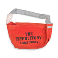 OLD THE REPOSITORY NEWS PAPER BAG RED...