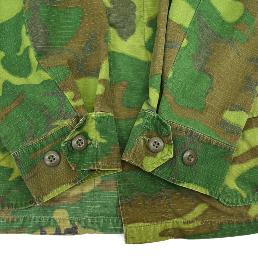 70's USMC ERDL Mixed Leaf Jungle Fatigue Jacket ... MR