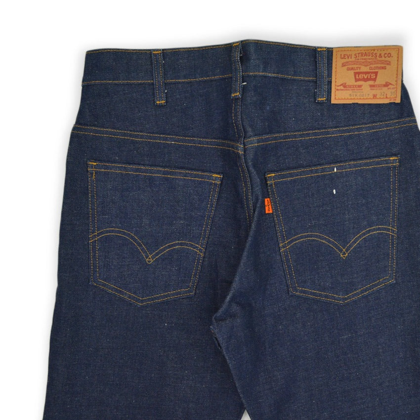 1970s Deadstock Levi's 519 Denim Pants, made in 1978... W32 L30