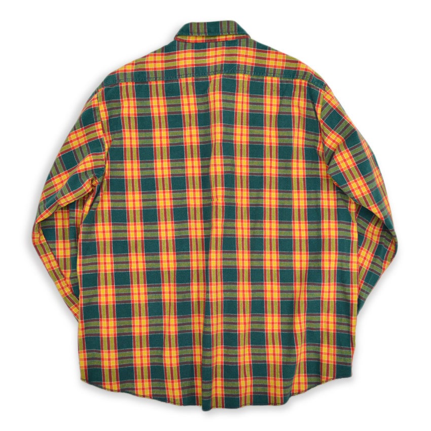 1970's Washington DEE CEE FLANNEL SHIRT... XL
