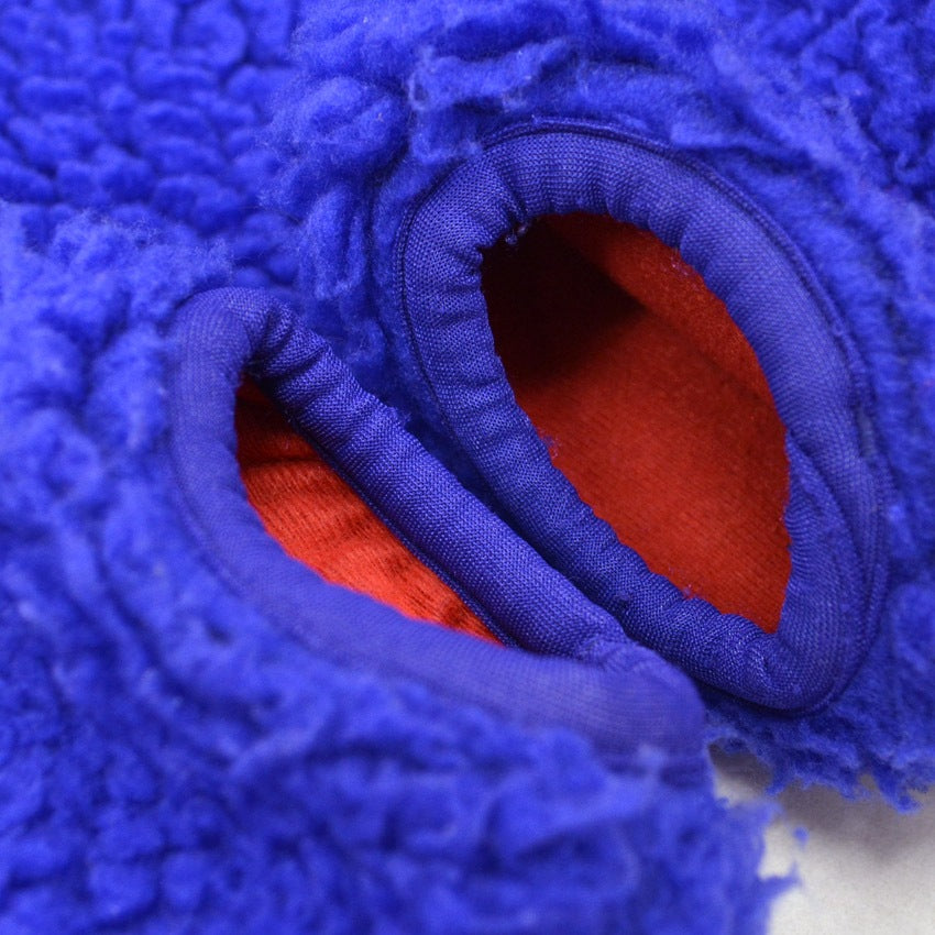 1990's PATAGONIA DEEP PILE CLASSIC RETRO CARDIGAN COBALT ... XS