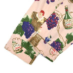 1990's~ Nick & Nora Flannel Pajama Shirt I love Lucy... XS