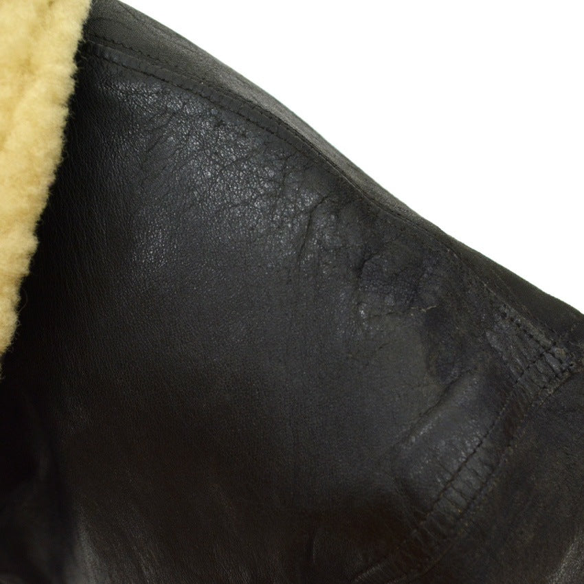 1930's H&L BLOCK HORSEHIDE CAR COAT...