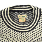 1980's〜 L.L.BEAN Birdseye Norwegian Sweater ... XL
