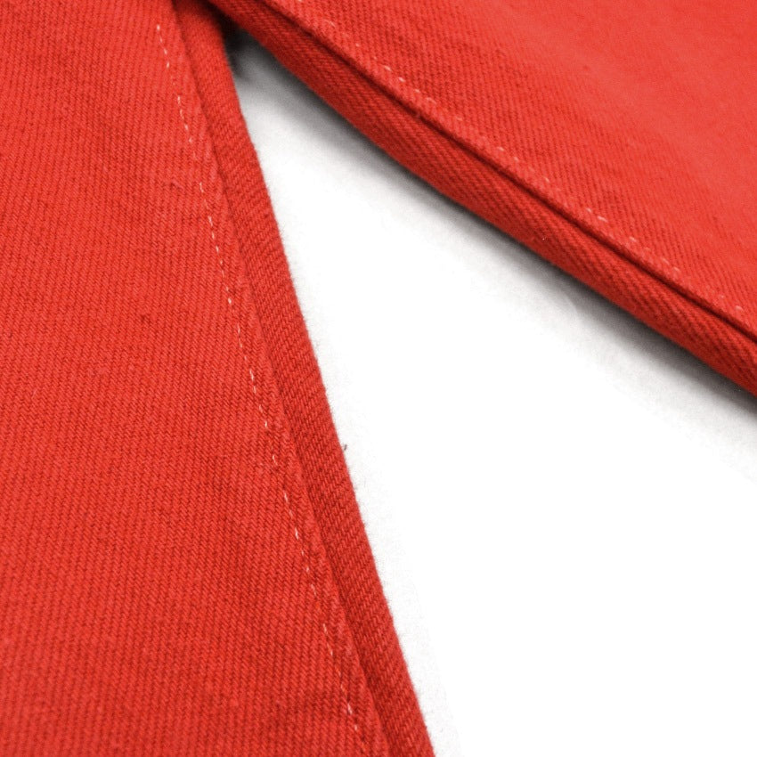 1980's Deadstock Levi's 501 Red dyed Denim pants... W32 L32