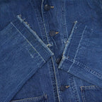 1940's USNAVY WW2 SHAWL COLLAR DENIM JACKET...