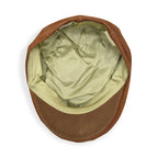 ~1990's LLBEAN BROWN LEATHER HUNTING CAP...XL