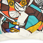 1980s Deadstock Picasso "Woman Sitting in Front of a Window" All Over Print Sweatshirt... L