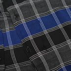 ~60's Truval Plaid Rayon Shirt...M