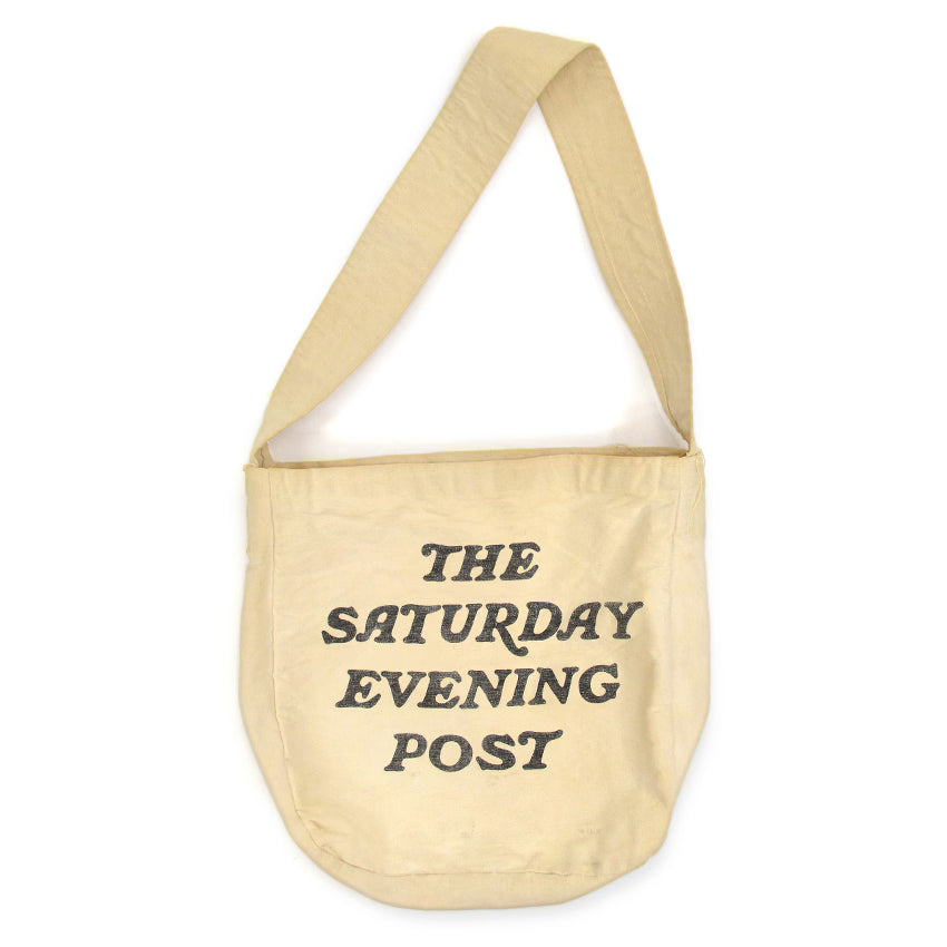 OLD THE SATURDAY EVENING POST DELIVERY BAG...