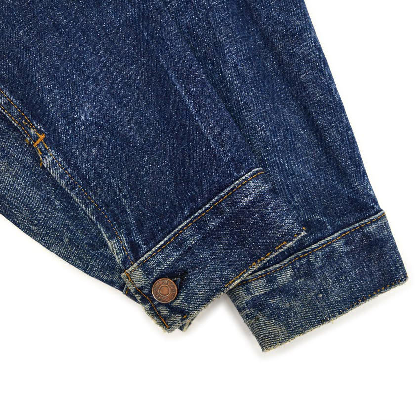 1960's LEVI'S 70505 BIG-E DENIM JACKET ... Fits like 46