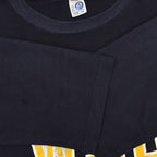 1980's ARTEX BLACK & DARK NAVY WSU FOOTBALL SHIRT ... XL