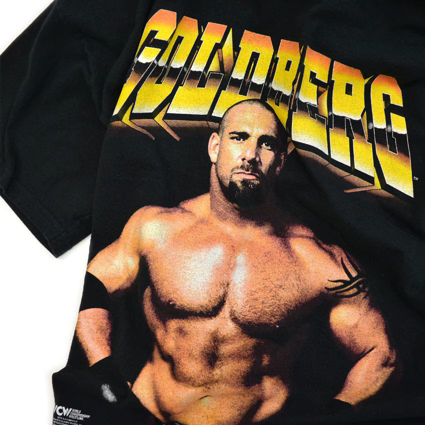 1990's TULTEX WCW GOLDBERG Super Human T-SHIRT... XL