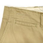 1940's USARMY TROUSERS COTTON KAHKI CHINO... W31.5 L26