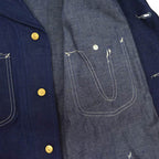 1970's DEADSTOCK Lee 91-J DENIM COVERALL ... Fits like 44