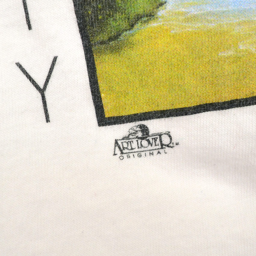 1990's ONEITA JIM WARREN NATURAL BEAUTY ART T-SHIRT... XL