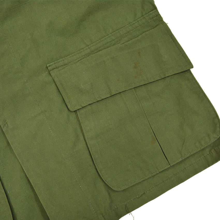 1970's DEADSTOCK USARMY JUNGLE FATIGUE JACKET...X-SMALL-SHORT