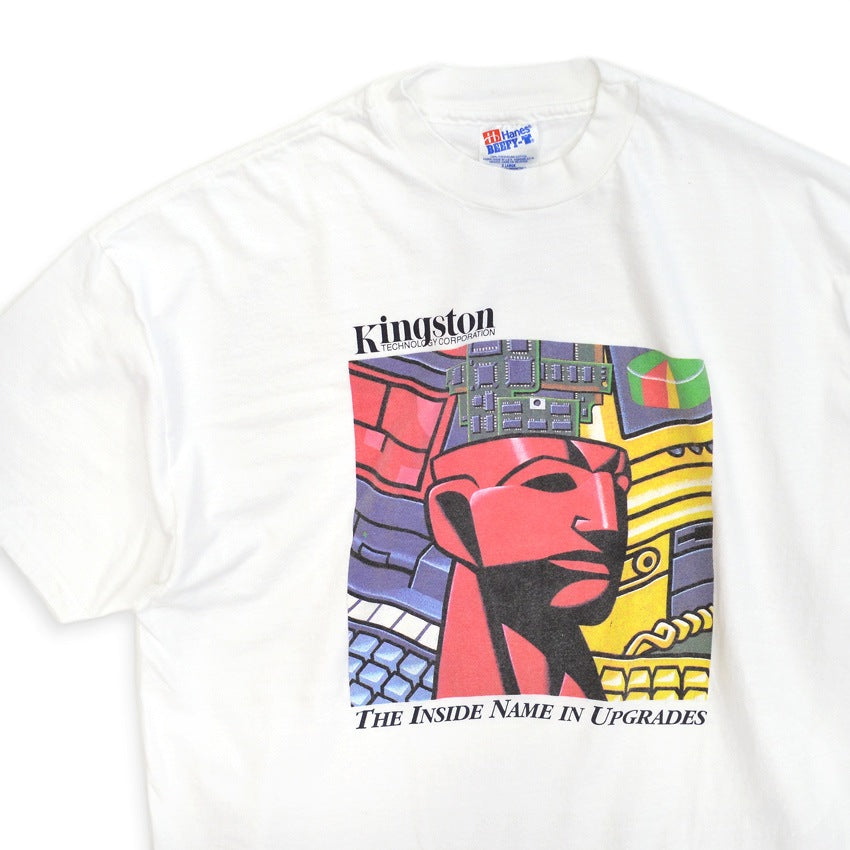 1990's Hanes KINGSTON TECNOLOGY T-SHIRT... XL