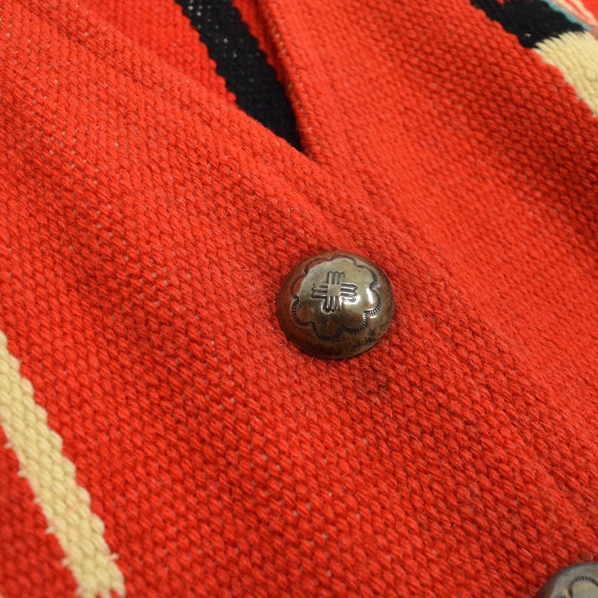 〜1960's ORTEGA'S HAND WOVEN CHIMAYO VEST ...