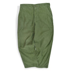 1960's USARMY COTTON SATEEN OG-107 BAKER PANTS... W33 L28