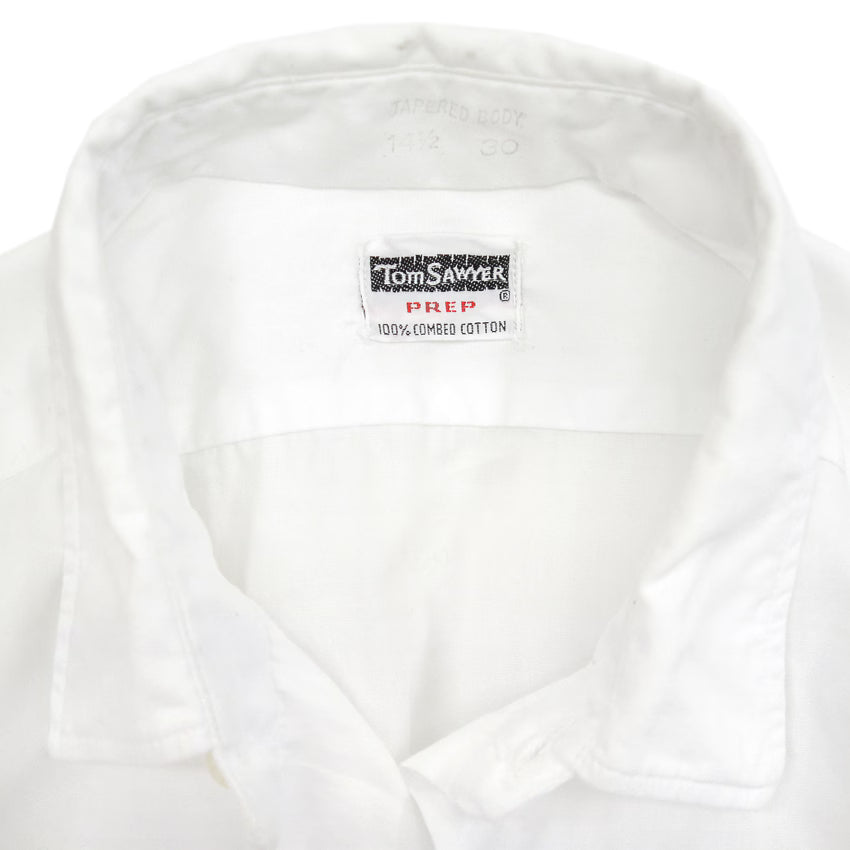 1960's TOM SAWYER PREP WHITE SHIRT...S