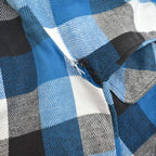 1970's~ BIGMAC BLOCK PLAID FLANNEL SHIRT... LARGE