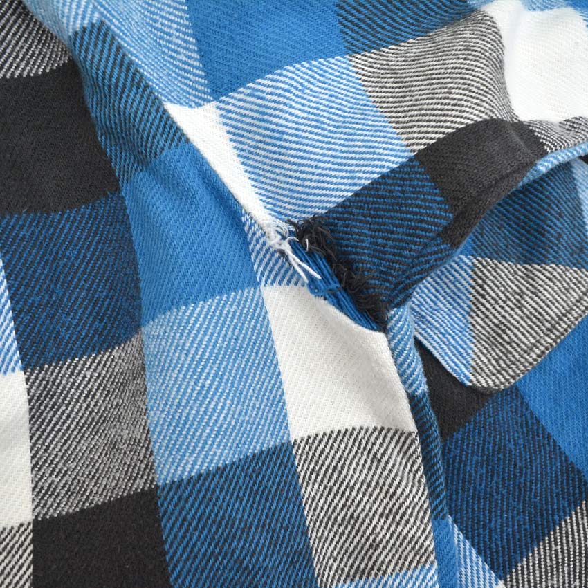 1970's~ BIGMAC BLOCK PLAID FLANNEL SHIRT... LARGE