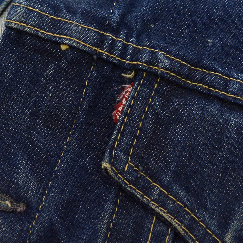 1960's LEVI'S 557XX CUT OFF DENIM VEST... 40