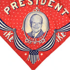 1950's Dwight D. Eisenhower I LIKE IKE BANDANA... MINT