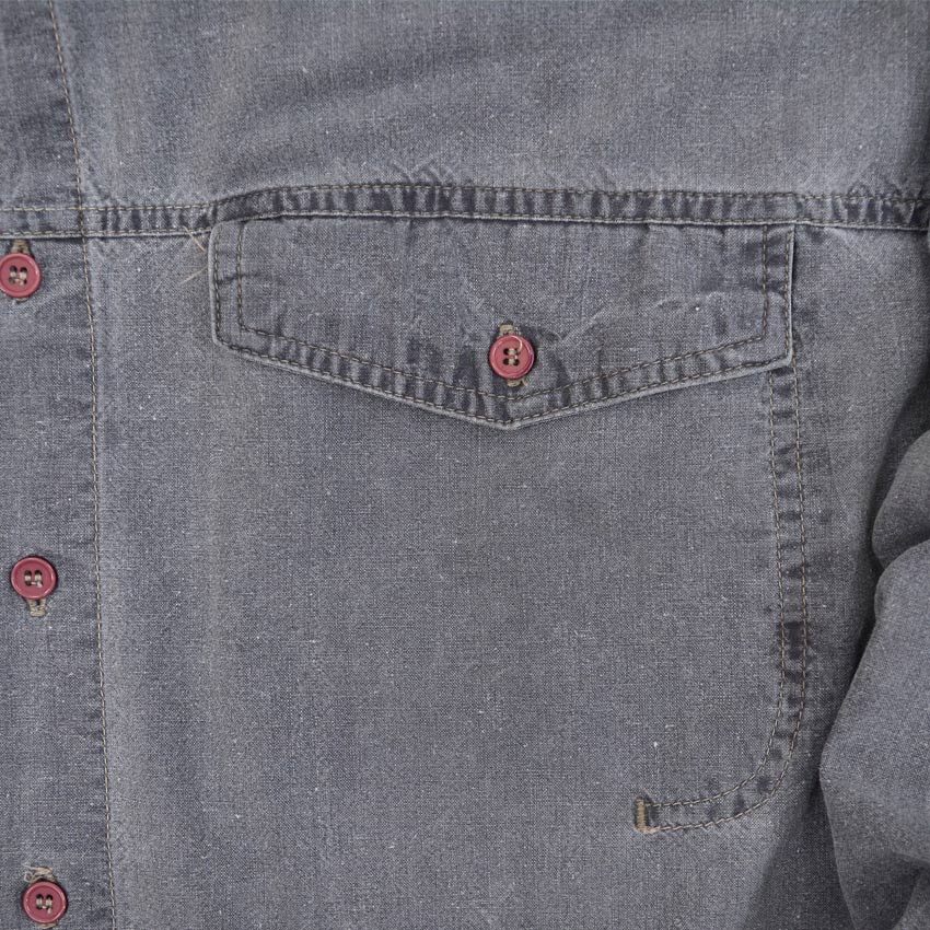 〜1990's PACIFIC SCENE BLACK COTTON SHIRT パキスタン製 ... LARGE