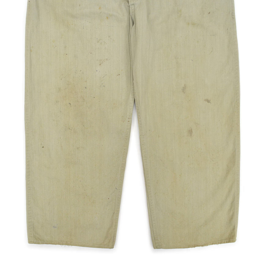 1940's A.RIFKIN&CO. ATLANTIC WHITE FLASH HBT WORK COVERALL 40 ... AS IS