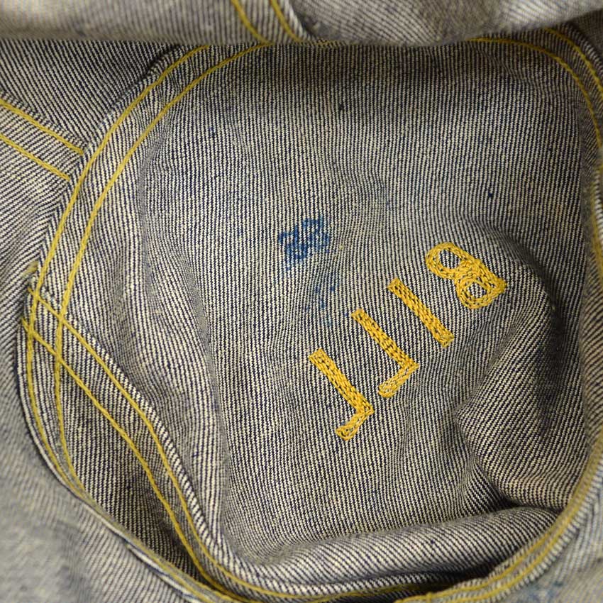 1950's Lee 101-J MU AGGIES FARMERS FAIR 1956' DENIM JACKET ... 38LONG