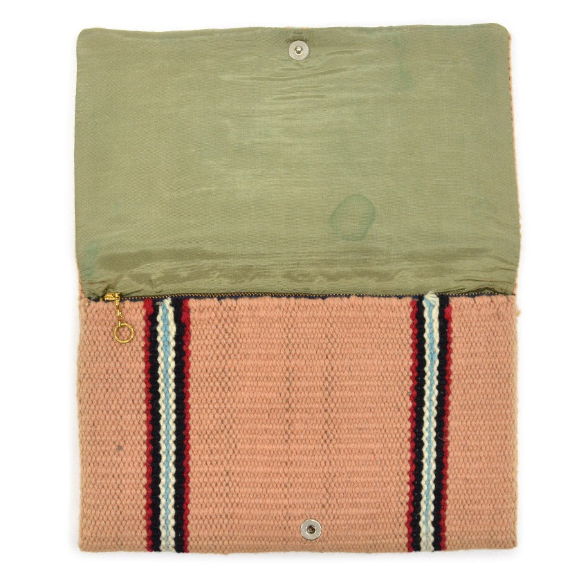 c.1950's GANSCRAFT SOUTHWEST ARTS & CRAFTS CHIMAYO PURSE...