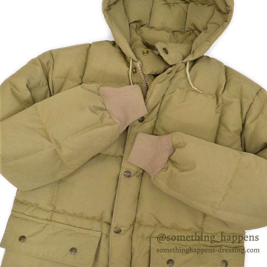 1970's~ EDDIE BAUER KARAKORAM PARKA DOWN JACKET TAN ... Fits like S