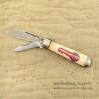 OLD KEY WORK CLOTHES ADVERTISING POCKET KNIFE...