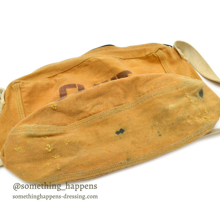 〜1970's FLINT JOURNAL CANVAS NEWS PAPER BAG ...