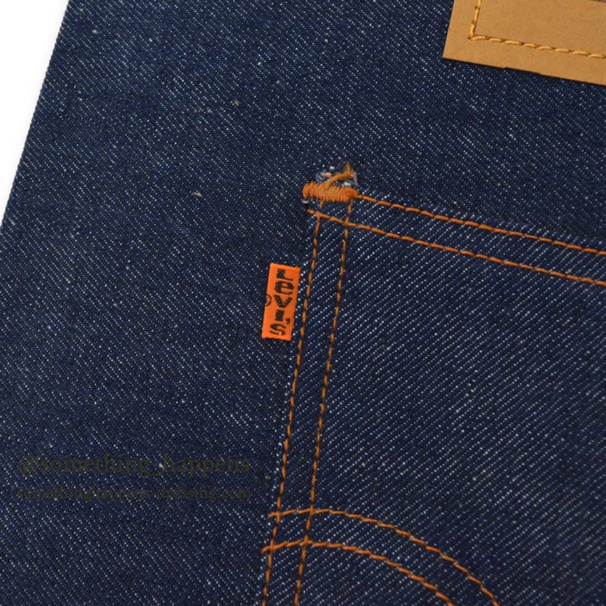 1970's~ DEADSTOCK Levi's ADVERTISING DENIM BINDER...