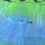 ~1990's WOMAN FACE IN WATER ART TIE DYE L/S T-SHIRT ... Fits like XL