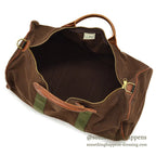 1980's DEADSTOCK LLBEAN DUFFLE BAG WITH ORIGINAL STRAP...