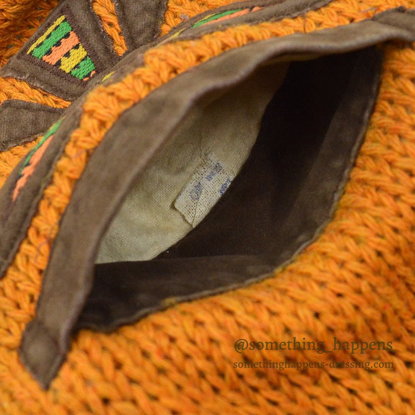 1960's〜 SKUA BY ROBERT LEWIS WOOL SWEATER WITH ZIPPER ... 40