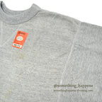 〜1960's DEADSTOCK DERBY BRAND SINGLE V ALL COTTON SWEAT SHIRT 1 ... L