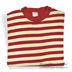 1970's TOWNCRAFT WHITE & RED BORDER L/S T-SHIRT ... L