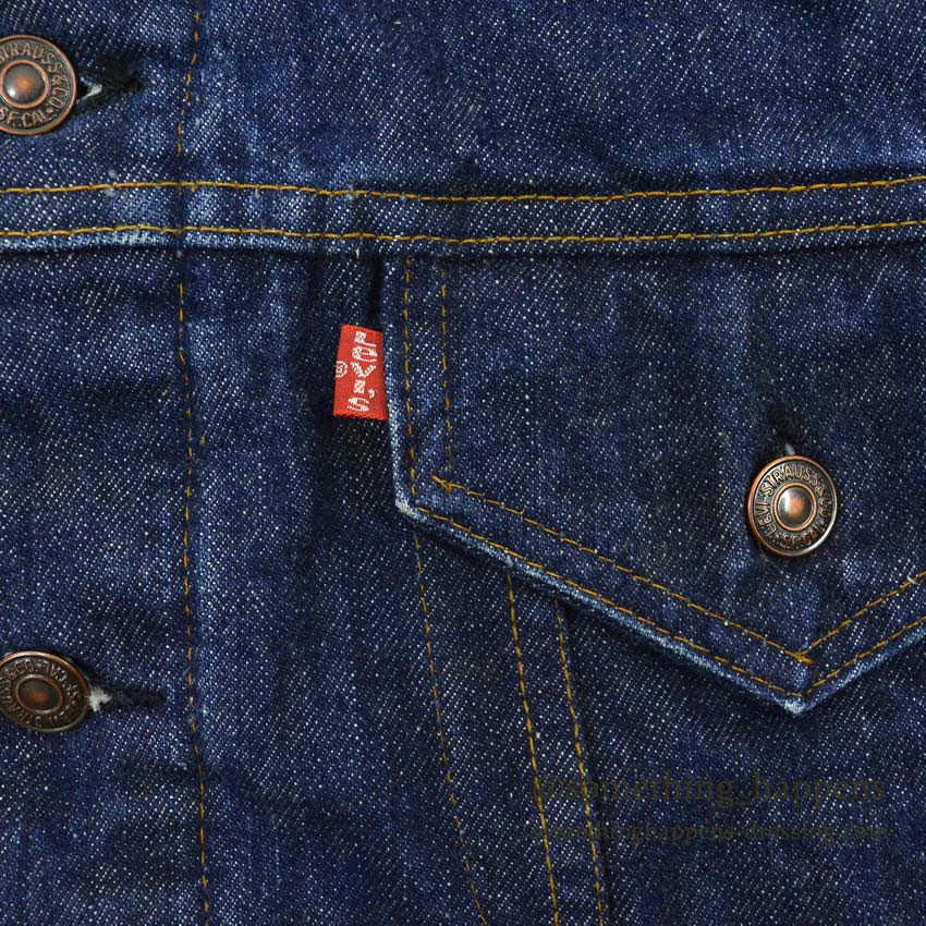 1970's Levi's 70505-0317 small-e DENIM JACKET BLANKET... 46