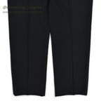 1970's U.S.G.I. BLACK TROUSERS, MEN'S, POLYESTER/WOOL TROPICAL ... 32R