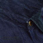 1950's UNKNOWN DENIM COVERALL BLANKET DARK... Fits like 36