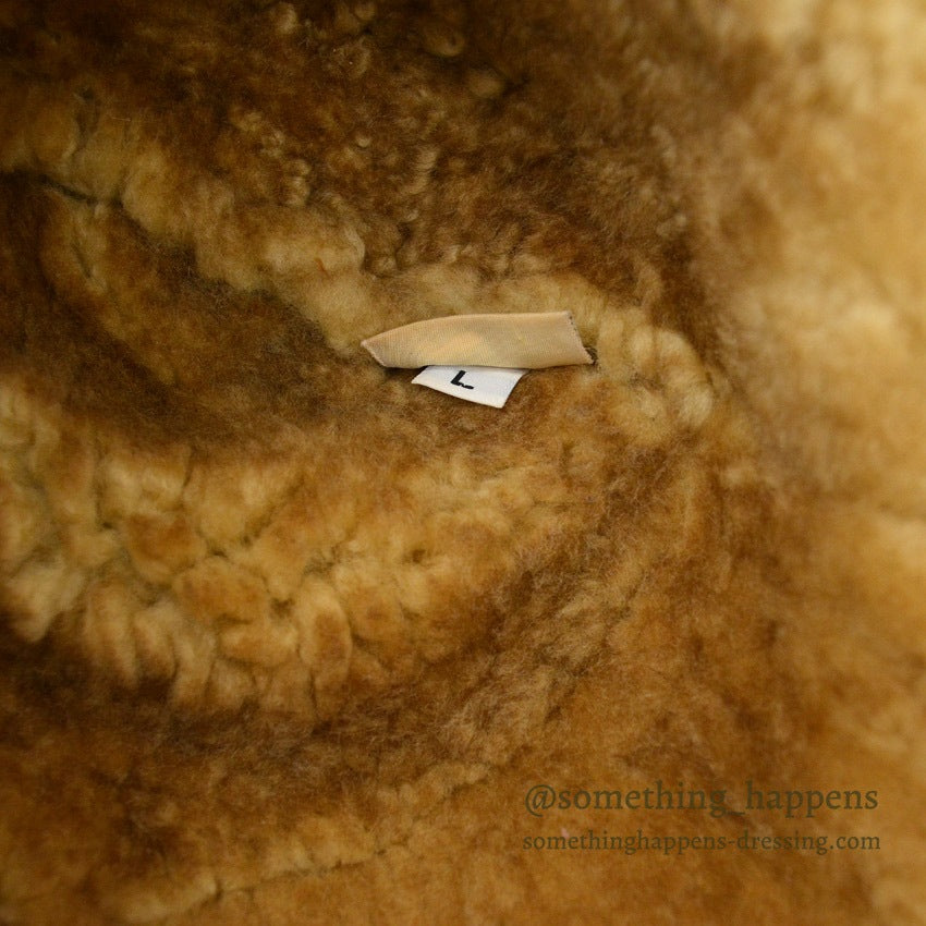 1980's LLBEAN SHEARLING HAT...L
