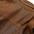 1980's BANANA REPUBLIC PHOTOJOURNALIST LEATHER VEST ... M