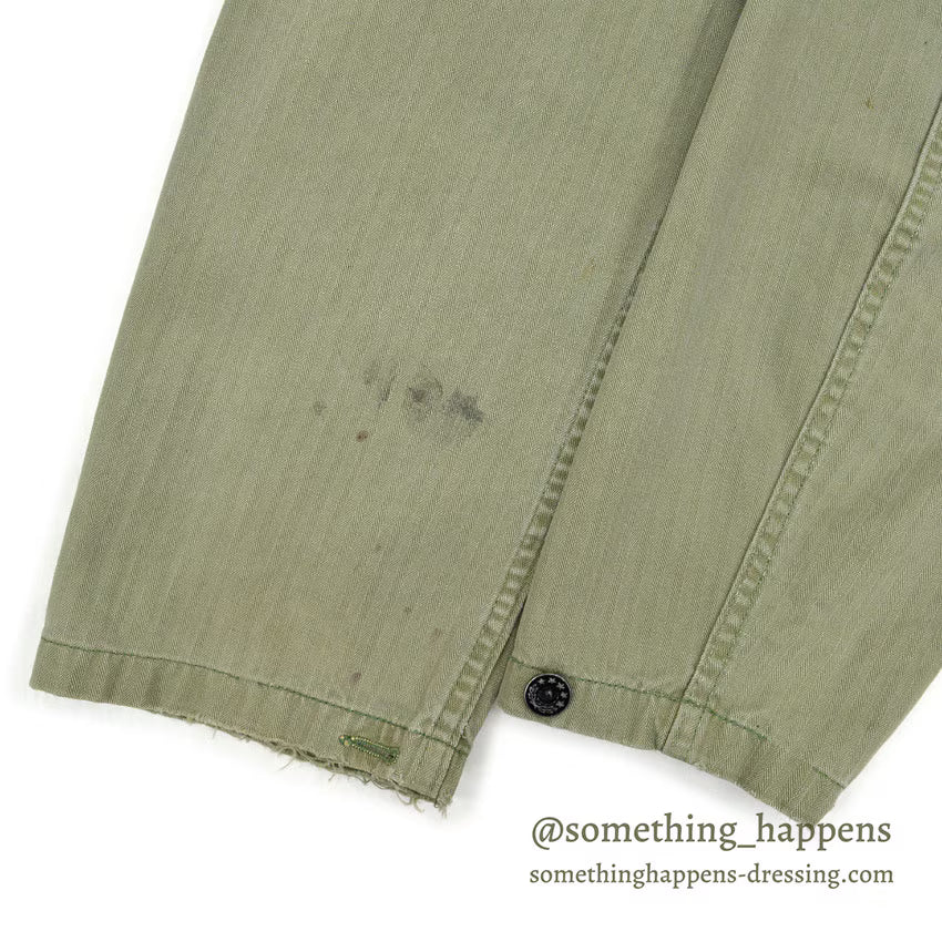 1940's U.S.NAVY WW2 HERRINGBONE TWILL JACKET ... 36