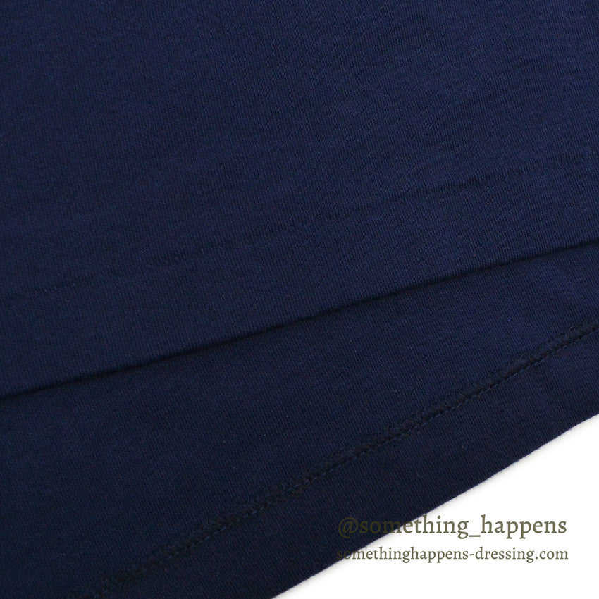 1990's EDDIE BAUER COTTON TURTLE NECK L/S SHIRT NAVY ... L